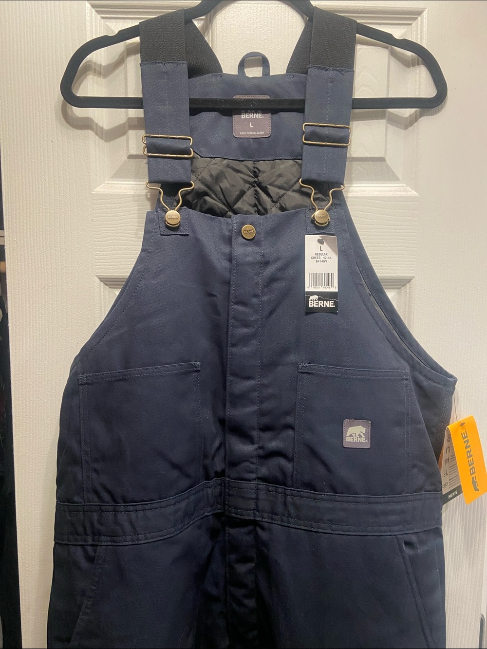 Berne insulted bib overall